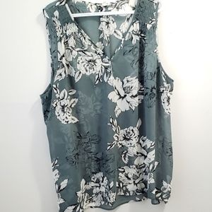 MAURICES Sheer Lightweight Flowy Sleeveless top